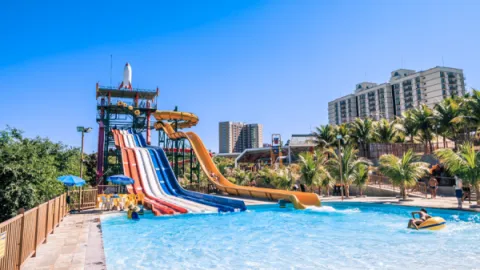 Foto demonstrativa de Hotel Thermas diRoma | Ao lado do diRoma Acqua Park
