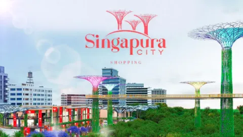 Foto demonstrativa de Shopping Singapura em Caldas Novas: Compras e Lazer