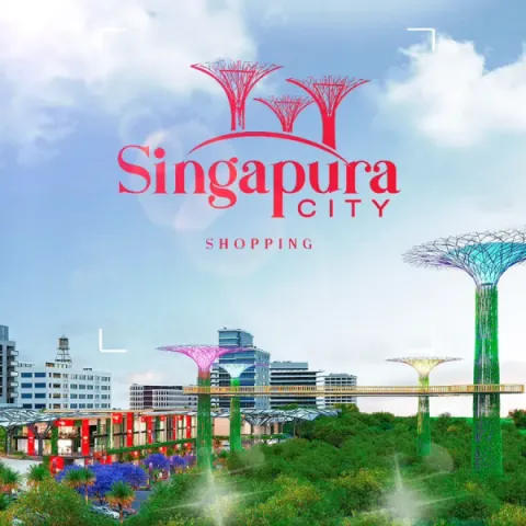Foto demonstrativa de Shopping Singapura em Caldas Novas