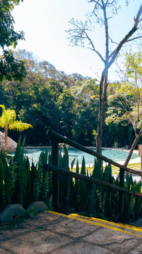 Foto demonstrativa de Hotel Eco Chales: Hospedagem em Rio Quente Goiás
