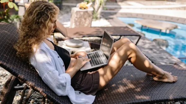 Foto demonstrativa de Hotel com Wi-Fi Bom em Caldas Novas
