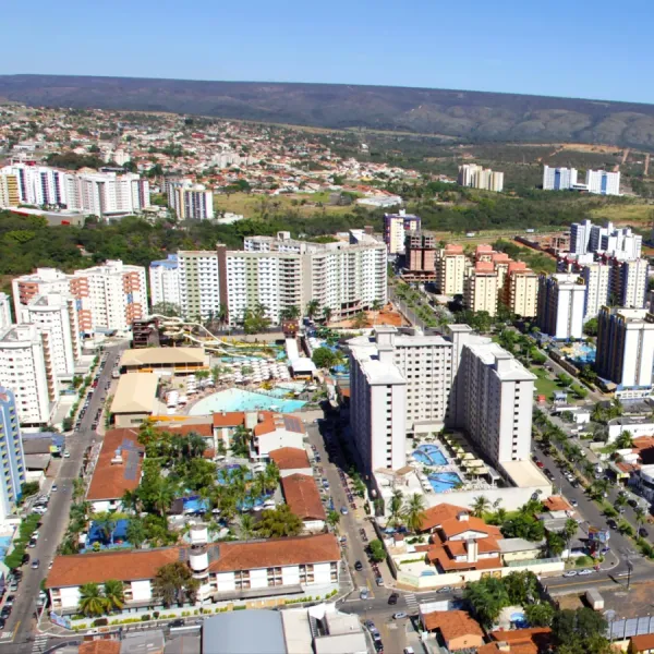 Foto demonstrativa de Caldas Novas e Rio Quente