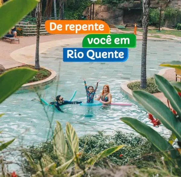 Foto demonstrativa de Parque das Fontes em Rio Quente